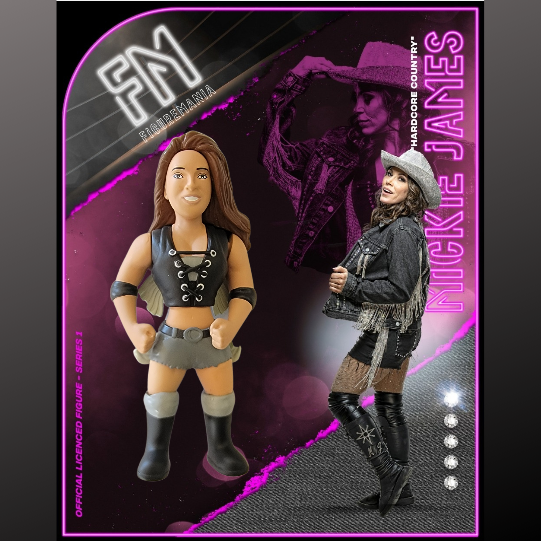 Mickie James Limited Edition Retro Style 5-inch Figure